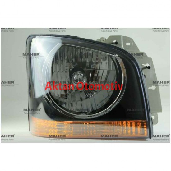 FAR BONGO 02-05 SİYAH MANUEL SAĞ FAR BONGO 02-05 SİYAH MANUEL SAĞ