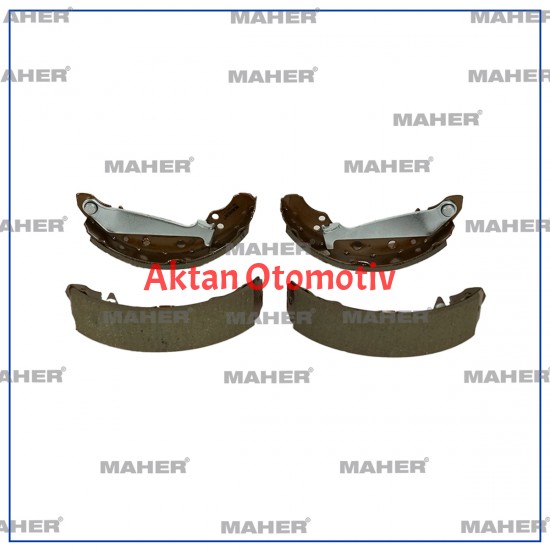 FREN BALATA POLO 14= / POLO 02-09 / POLO 96-99 / CADDY II 96-00 / GOLF III 92-99 LEVYELİ PABUÇ ARKA  200*40