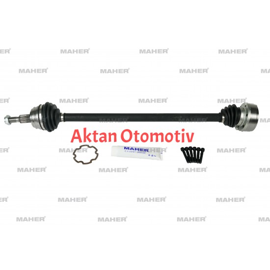 AKS KOMPLE ÖN GOLF4 97-05 / A3 96-03 / LEON 99-06 / OCTAVİA AKL-AVU-BFQ 97-01 SAĞ 1.6 M-T 822mm AKS KOMPLE ÖN GOLF4 97-05 / A3 96-03 / LEON 99-06 / OCTAVİA AKL-AVU-BFQ 97-01 SAĞ 1.6 M-T 822mm
