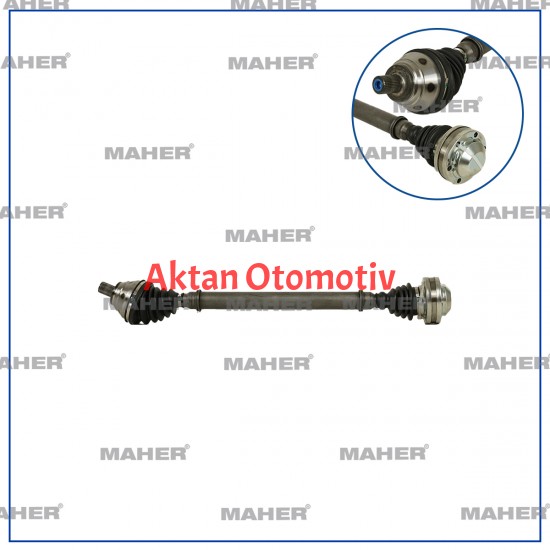 AKS KOMPLE ÖN CADDY III 04-15 / GOLF VI 08-13 / PASSAT 08-12 / PASSAT 14= / SAĞ 1.9TDI 803mm BJB AKS KOMPLE ÖN CADDY III 04-15 / GOLF VI 08-13 / PASSAT 08-12 / PASSAT 14= / SAĞ 1.9TDI 803mm BJB