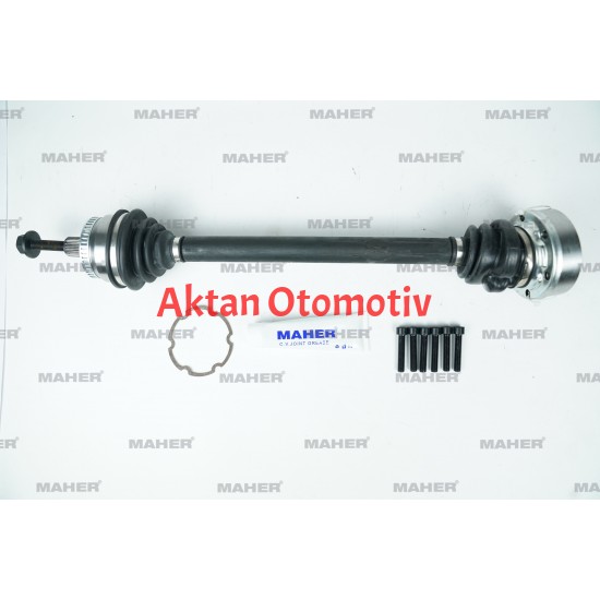 AKS KOMPLE ÖN PASSAT 96-00 / A4 94-01 / SAĞ AEB-ADR-APU-APT 1.8-1.8T ABSLİ 45 DİŞ 634mm AKS KOMPLE ÖN PASSAT 96-00 / A4 94-01 / SAĞ AEB-ADR-APU-APT 1.8-1.8T ABSLİ 45 DİŞ 634mm
