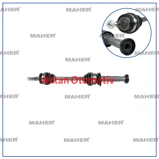 AKS KOMPLE ÖN TRANSPORTER T6 09= / SAĞ CAAB-CAAD 2.0TDI 102HP 5M-T 857mm
