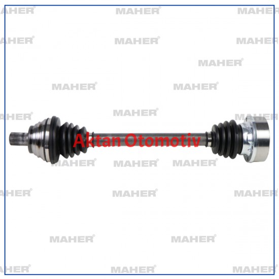 AKS KOMPLE ÖN GOLF5 03-09 / GOLF6 08-13 / A3 03-12 / LEON 05-12 / SOL BGU-BSE 1.6M-T 543mm AKS KOMPLE ÖN GOLF5 03-09 / GOLF6 08-13 / A3 03-12 / LEON 05-12 / SOL BGU-BSE 1.6M-T 543mm