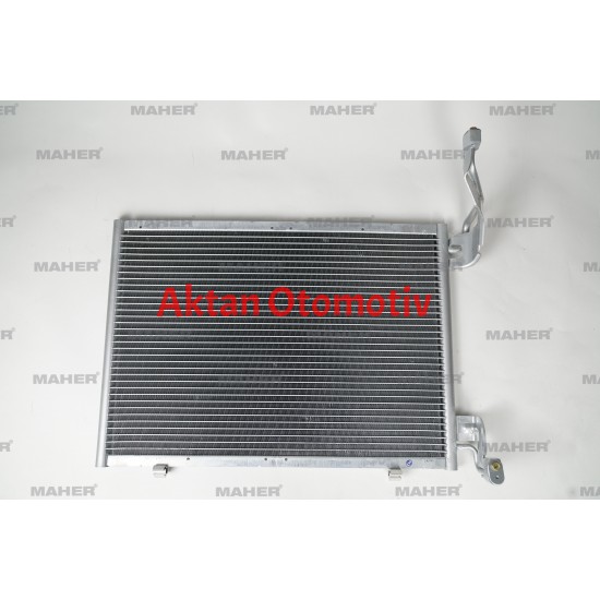 RADYATÖR KLİMA COURIER / FIESTA / CONNECT 14= 1.6TDCI 540X357X16 MM BRAZING