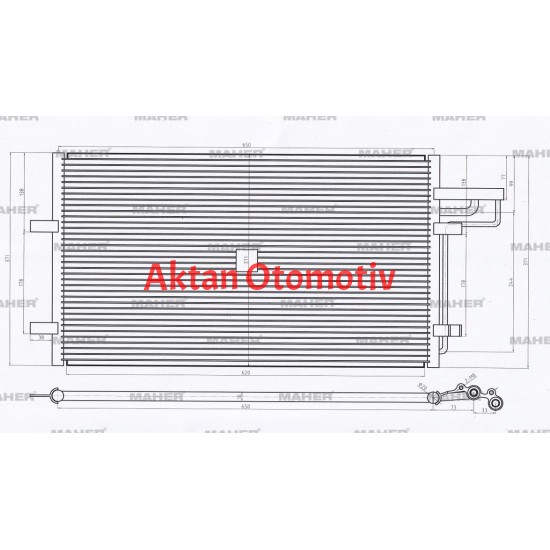 RADYATÖR KLİMA FOCUS II 04-11 1.4-1.6TDCI-1.6TI-1.8TDCI-2.0TDCI-2.0 / C-MAX 07-11 1.0-1.6-1.6TDCI BRAZING RADYATÖR KLİMA FOCUS II 04-11 1.4-1.6TDCI-1.6TI-1.8TDCI-2.0TDCI-2.0 / C-MAX 07-11 1.0-1.6-1.6TDCI BRAZING