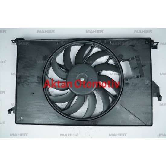 FAN RADYATÖR VECTRA C 02-08 / 1.6 16v-1.8 16V-1.9 CDTI-2.0 16V DAVLUMBAZLI