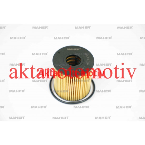 YAĞ FİLTRESİ 207 / 206 / 307 / BOXER III / NEMO / BİPPER / TRANSİT V347 / FIORINO 99= 1.4 16V-1.6 16V-2.2 TDCİ
