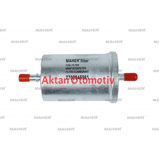 YAKIT FİLTRESİ (BENZİN) CLIO I-II-III / KANGO / MEGANE / TWINGO / C2 / C3 / C4 / XS / XS2 / SX / 106 / 306 / 307 / 206 02= 1.4-1.6İ SİYAH