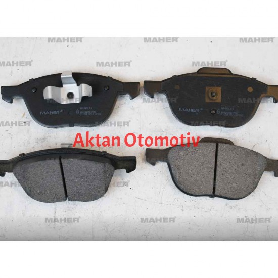 FREN BALATA DISK BALATA FOCUS II 04-12 / FOCUS III 10= / C-MAX 07-10 / ECOSPORT 18=/ KUGA I 08-12/ MAZDA 3 09-13 / MAZDA 5 05= / C30 06-12/ C70 06-13 / S40 04-13  ÖN