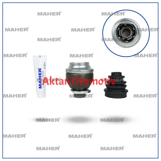 AKS KAFASI İÇ TRANSPORTER T5 03-11 / SOL 26X30X46.8X132