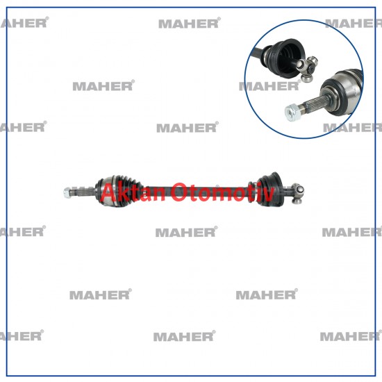 AKS KOMPLE ÖN LOGAN 04-12 / SANDERO 08-13 / LOGAN II 12= / SANDERO II 13= / SOL 1.4 M-T 681mm AKS KOMPLE ÖN LOGAN 04-12 / SANDERO 08-13 / LOGAN II 12= / SANDERO II 13= / SOL 1.4 M-T 681mm
