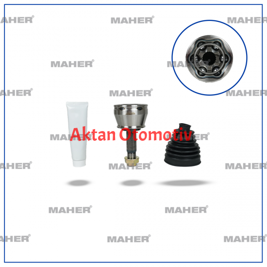 AKS KAFASI DIŞ LINEA 07= / EGEA 15= / DOBLO 10= / GRANDE PUNTO 05-12 / 90HP 25X25X51.1X145.5 AKS KAFASI DIŞ LINEA 07= / EGEA 15= / DOBLO 10= / GRANDE PUNTO 05-12 / 90HP 25X25X51.1X145.5