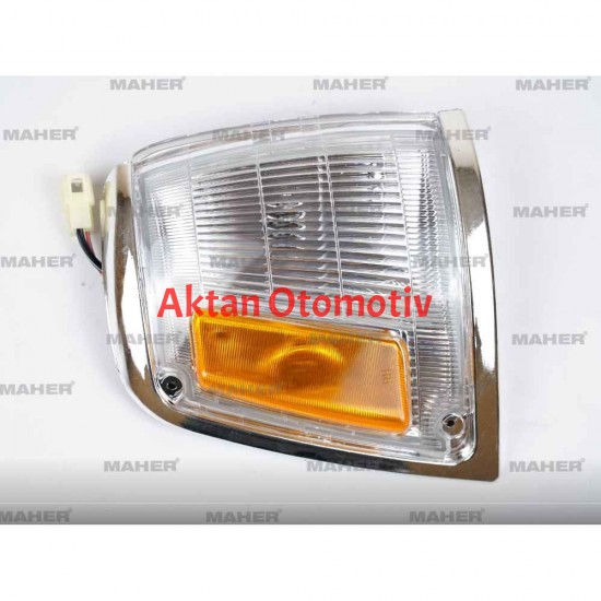 SİNYAL LAMBASI HILUX 88-97 KROM SAĞ SİNYAL LAMBASI HILUX 88-97 KROM SAĞ