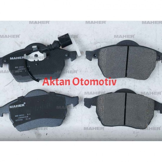 FREN BALATA GOLF4  97-05 / BORA 98-05 / A3 96-03 / LEON 99-06 ÖN (1.8)