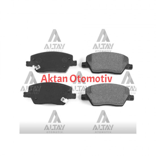 FREN BALATA EGEA 15= 1.3JTD-1.6JTD (MANDO FREN SİSTEMİ 132.7mm) ÖN ECO