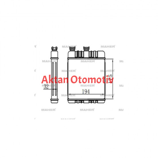 RADYATÖR KALORİFER ASTRA G 98-07 / ZAFIRA A 99-05 / ZAFIRA B 05-11 / BEHR TİPİ BRAZING RADYATÖR KALORİFER ASTRA G 98-07 / ZAFIRA A 99-05 / ZAFIRA B 05-11 / BEHR TİPİ BRAZING