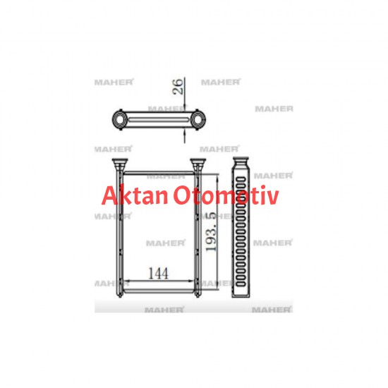 RADYATÖR KALORİFER FLUENCE 10-12 / MEGANE III 08-15 / VIVARO 14= / TRAFIC III 14= BRAZING RADYATÖR KALORİFER FLUENCE 10-12 / MEGANE III 08-15 / VIVARO 14= / TRAFIC III 14= BRAZING