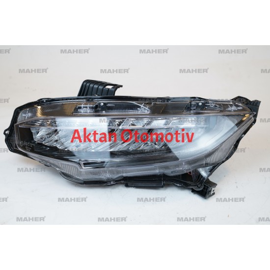 FAR CIVIC 16= FC5 SEDAN EXECUTIVE LEDLİ SOL