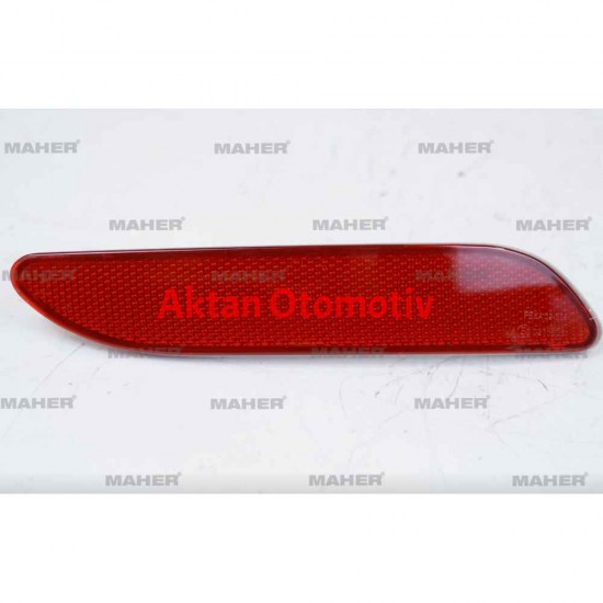 REFLEKTÖR TAMPON AURIS 15-17 ARKA SAĞ