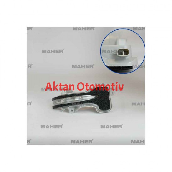 SİNYAL LAMBASI AYNA CRV 12-14 SOL