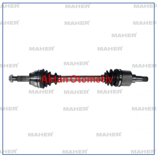 AKS KOMPLE ÖN FIESTA V 01-08 / FIESTA VI 08-12 / FIESTA VII 12= / SOL 1.4TDCI 621mm