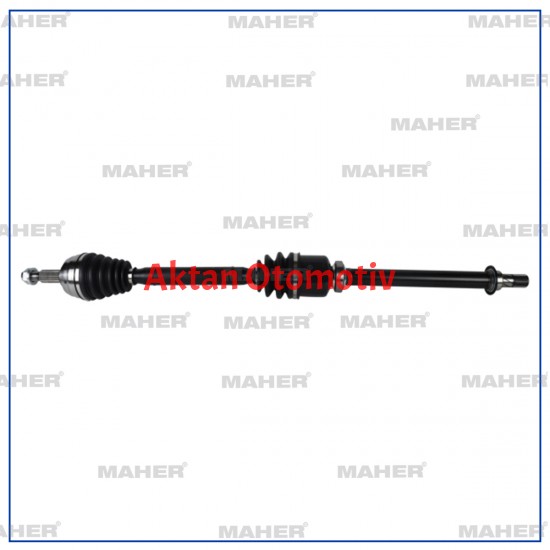 AKS KOMPLE ÖN FLUENCE 09= / MEGANE III 08-15 / SAĞ 1.5DCI 6 İLERİ A-T 984mm