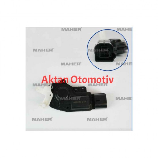 MERKEZİ KİLİT MOTORU COROLLA 00-07 ARKA 2 FİŞ SAĞ