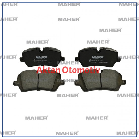 FREN BALATA RANGE ROVER IV 12= / LG 3.0 TD 4X4 ARKA