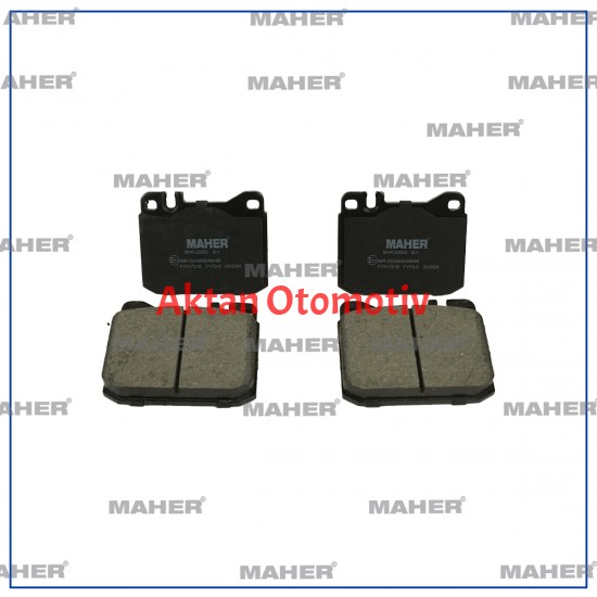 FREN BALATA MERCEDES       77-85 W123 200 SERİ ÖN 17,5mm