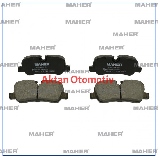 FREN BALATA RANGE ROVER III 02-12 / DISCOVERY TAA 04-10 / DISCOVERY IV 10= ARKA