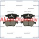 FREN BALATA ALFA 159 06-11 / ALFA BRERA 06-11 / ALFA SPIDER 06= ÖN ÇİFT FİŞLİ 176mm