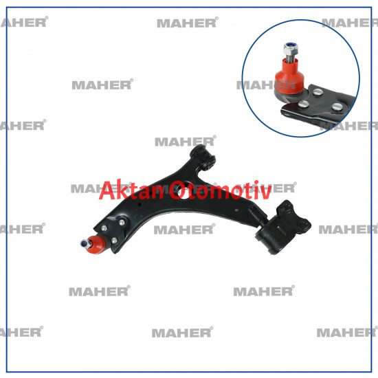 SALINCAK FOCUS II 04-12 / C-MAX 10= / S40 II 04= / V50 04= / C30 07= 18mm ROTİLLİ SAC ALT SOL