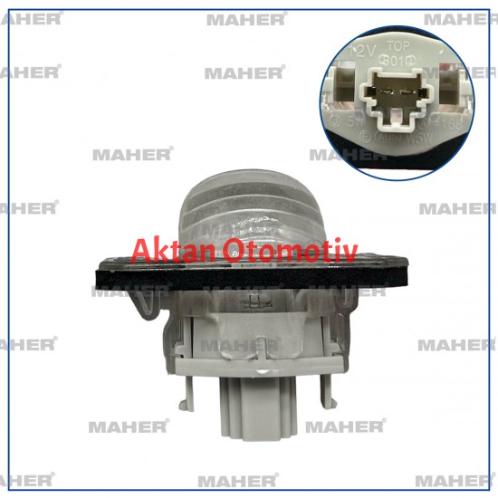 PLAKA LAMBASI CIVIC 01-05 VTEC-2