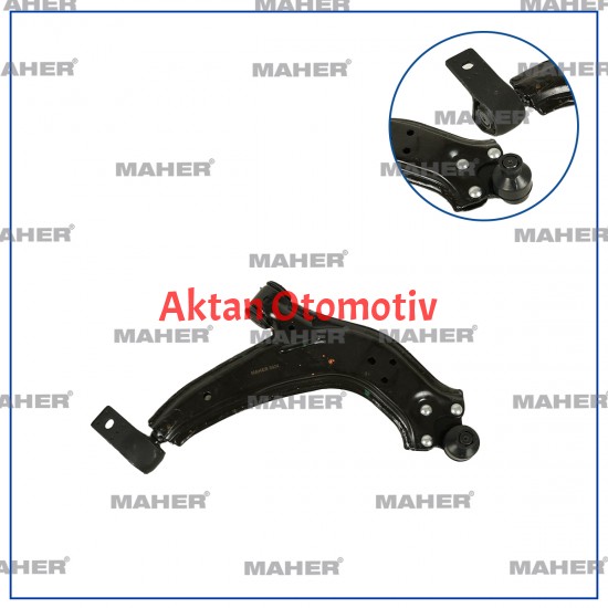 SALINCAK BERLINGO  96-08 / PARTNER 96-08 / XSARA 97-05 H.D ROTİLLİ SAC 18mm ALT SAĞ