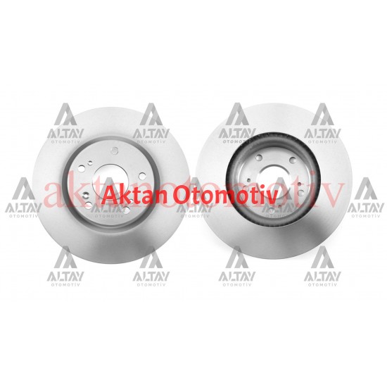 FREN DİSKİ CIVIC 12-16 H.B DİZEL 16 JANT / CIVIC 16-21 FC5 1.5 BENZİNLİ / 1.6 DİZEL / ACCORD 13= ÖN KAPLAMALI