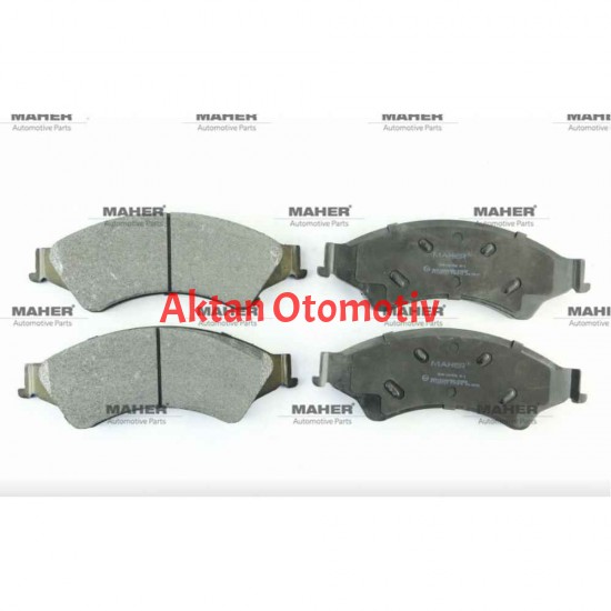 FREN BALATA RANGER 11= / B-2500 01-06 4X2 / 4X4 / BT-50 06= 4X4 ÖN