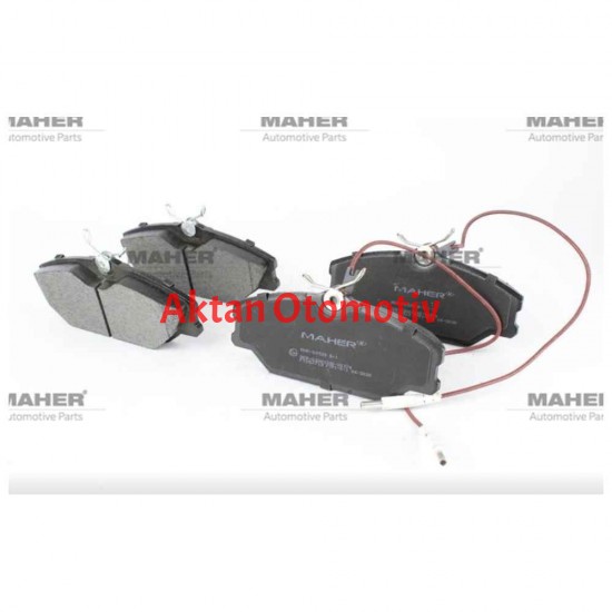 FREN BALATA MEGANE I  96-03 / SCENIC I 99-03 / LAGUNA I 93-01 / SAFRANE 92-00 FİŞLİ ÖN