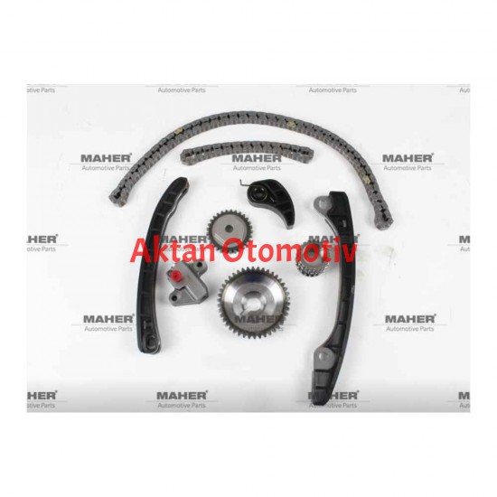 EKSANTRİK ZİNCİR SETİ QASHQAI 07-14 / HR15DE / HR16DE / NOTE 07-10 / JUKE 10-15 1.6 BENZİNLİ (9 PARÇA) EKSANTRİK ZİNCİR SETİ QASHQAI 07-14 / HR15DE / HR16DE / NOTE 07-10 / JUKE 10-15 1.6 BENZİNLİ (9 PARÇA)