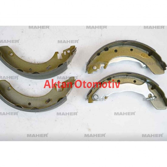 FREN BALATA MONDEO I  93-96 / MONDEO II 96-00 ABSSİZ LEVYELİ PABUÇ ARKA