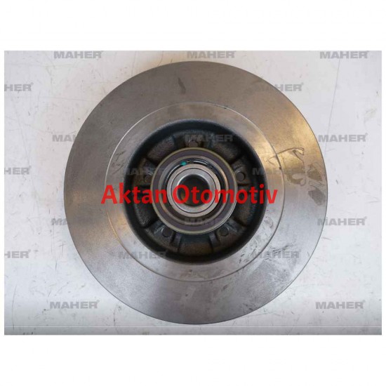 FREN DİSKİ LAGUNA II 01-07 / ABSLİ PORYALI RULMANLI ARKA DÜZ 274-5