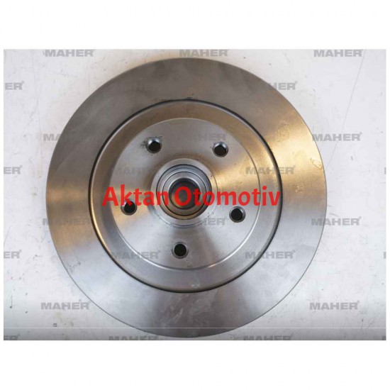 FREN DİSKİ LAGUNA III 07= / TALISMAN 15= / ARKA DÜZ ABSLİ PORYALI RULMANLI 300-5