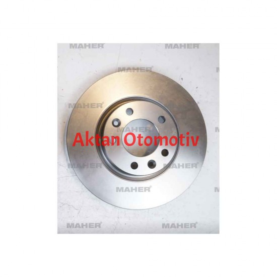 FREN DİSKİ 407 04-11 / 508 10= / 308 II 14= / 2 TESPİT CİVATALI ÖN HAVALI 283-5