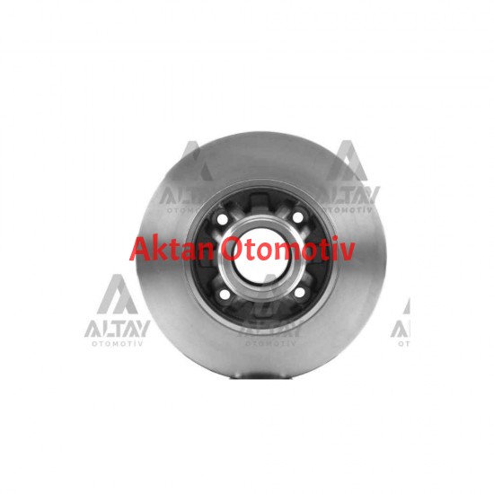 FREN DİSKİ 308 07-13 / C4 04-09 / DS4 11= / ARKA DÜZ ABSLİ PORYALI RULMANSIZ 249-4