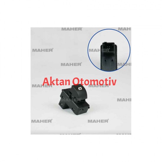 DÜĞME CAM AÇMA PARTNER TEPEE / BERLINGO III (TEKLİ) SAĞ