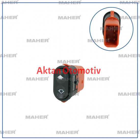DÜGME CAM AÇMA TRANSIT T12-15 92-00 / TRANSIT V184 00-06 / ESCORT VII 95-99 / MONDEO II 96-00 (TEKLI) SAG DÜGME CAM AÇMA TRANSIT T12-15 92-00 / TRANSIT V184 00-06 / ESCORT VII 95-99 / MONDEO II 96-00 (TEKLI) SAG