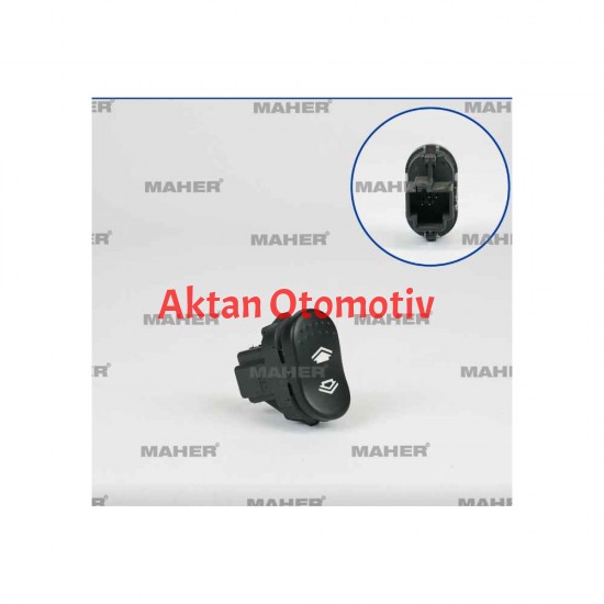 DÜĞME CAM AÇMA FOCUS 95-04 / TRANSIT V 347 (TEKLİ) SAĞ