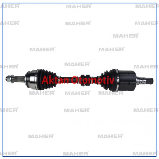 AKS KOMPLE QASHQAI 14= 1.6 DCI AT / KADJAR 1.6 DCI 670mm SOL