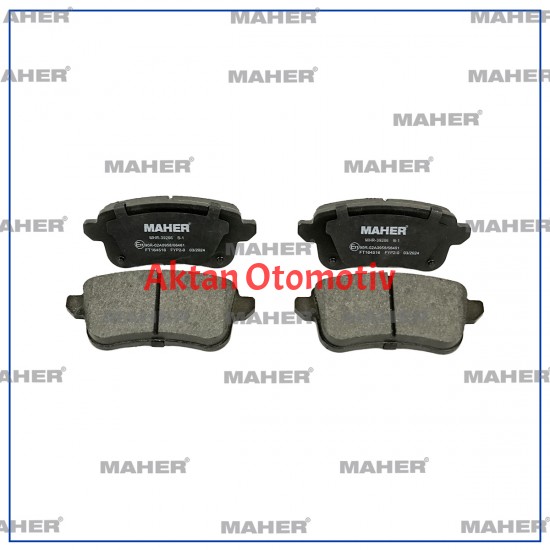 FREN BALATA MEGANE IV / GRAND SCENIC III 13= ARKA