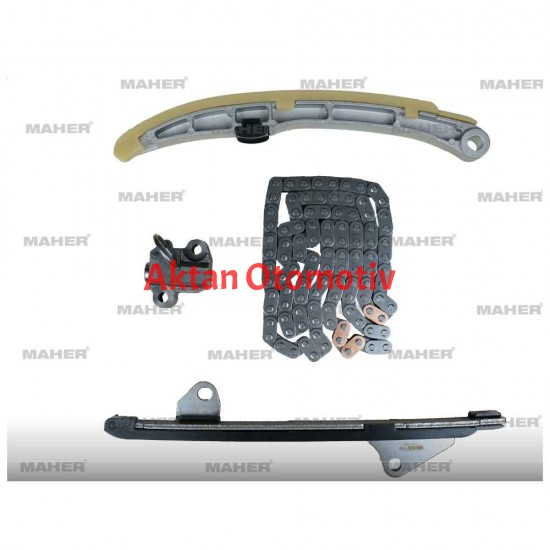 EKSANTRİK ZİNCİR SETİ COROLLA 04-06 / 06= 1.4 DİZEL / AURIS / YARIS 1NDTV (4 PARÇA) (5 VİTES ARAÇLAR İÇİN)