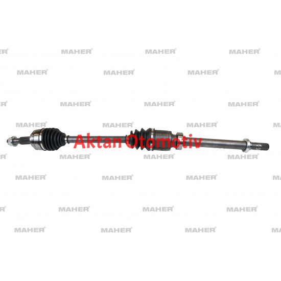 AKS KOMPLE ÖN KANGOO II 08= / SAĞ 1.5DCI 5 İLERİ M-T 920mm KALIN RULMAN